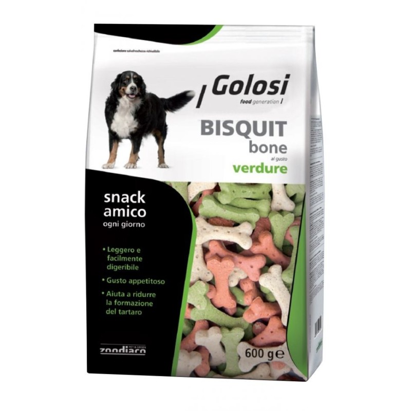 I GOLOSI BISCOTTI PER CANI ALLE VERDURE 600 gr