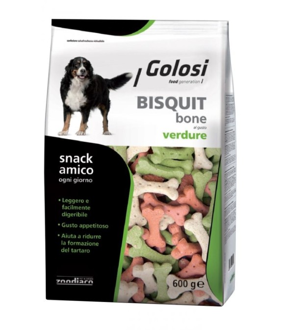 I GOLOSI BISCOTTI PER CANI ALLE VERDURE 600 gr