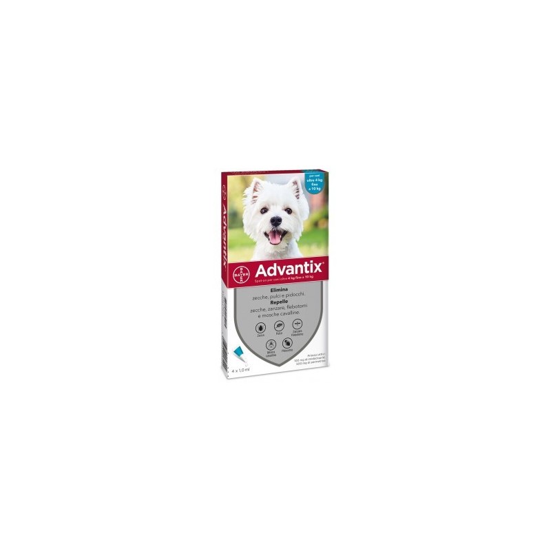 ADVANTIX SPOT-ON CANI  DA 4 Kg A 10 Kg