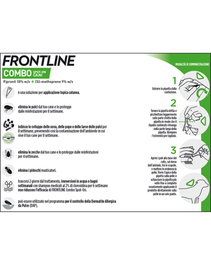 FRONTLINE COMBO SPOT ON  CANI 10-20Kg