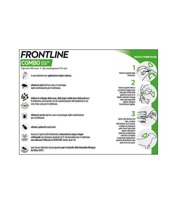 FRONTLINE COMBO SPOT ON  CANI 10-20Kg