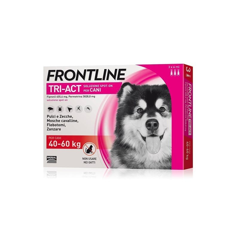 FRONTLINE TRI-ACT SPOT-ON 40-60kg    3 x 6ml