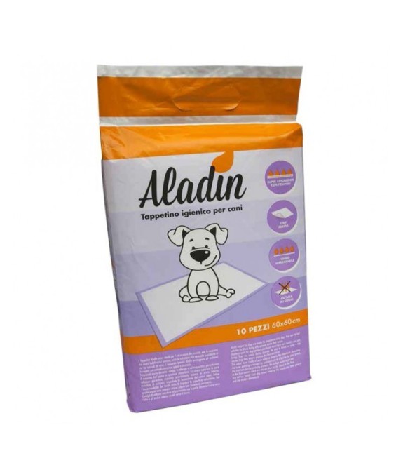 ALADIN 60X60 TAPPETINI IGIENICI PER CANI 10Pz