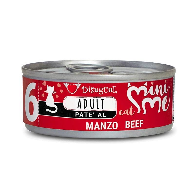 DISUGUAL MINI ME PATE' MANZO UMIDO GATTO 85 GR.