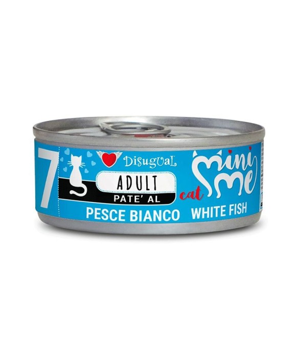 DISUGUAL MINI ME PATE' PESCE BIANCO UMIDO GATTO 85 GR