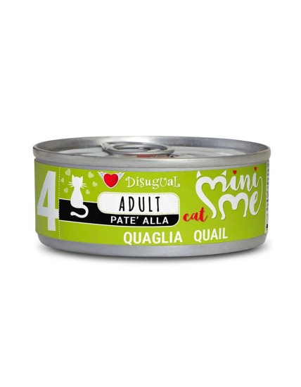 DISUGUAL MINI ME UMIDO GATTO QUAGLIA 85 GR