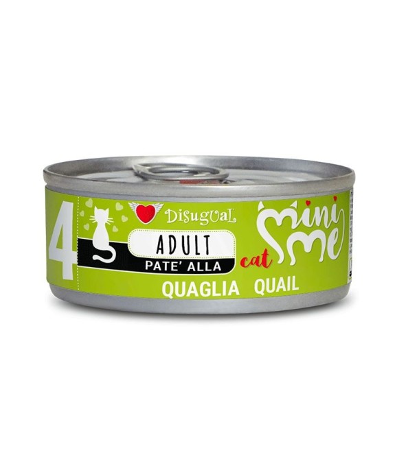 DISUGUAL MINI ME PATE' QUAGLIA UMIDO GATTO 85 GR