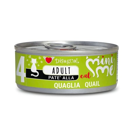 DISUGUAL MINI ME UMIDO GATTO QUAGLIA 85 GR