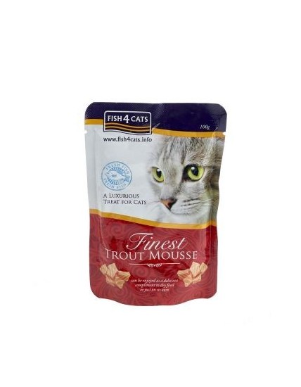 FISH4CATS MOUSSE TROTA GATTO 100G