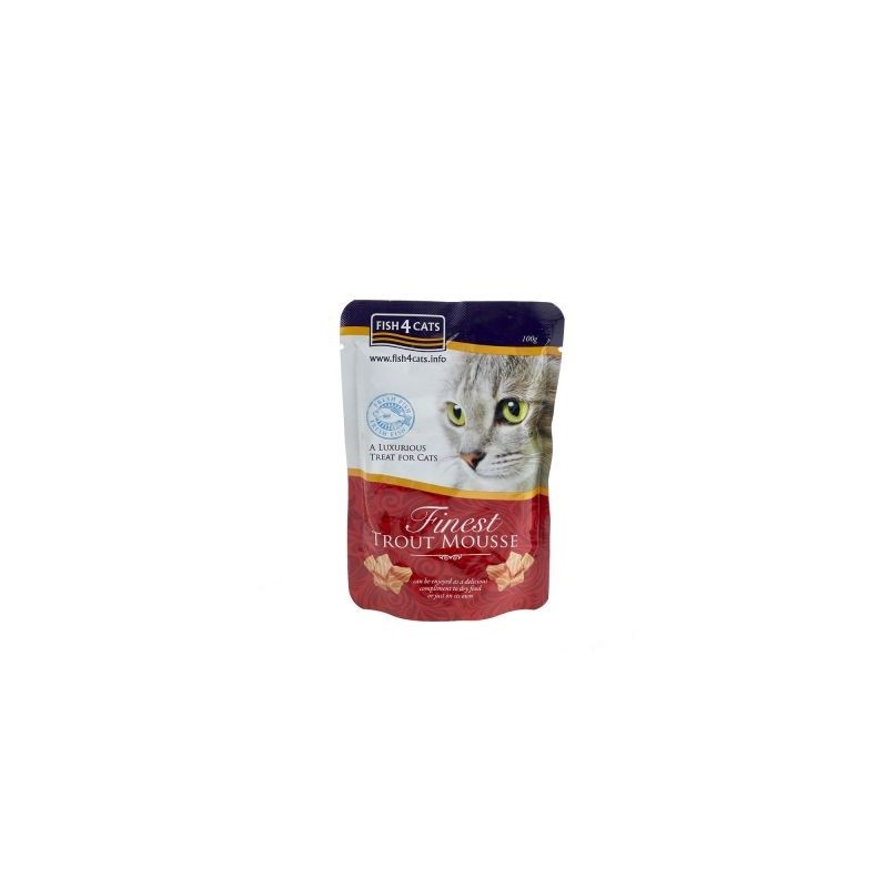 FISH4CATS MOUSSE TROTA GATTO 100G