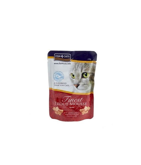 FISH4CATS MOUSSE TROTA GATTO 100G