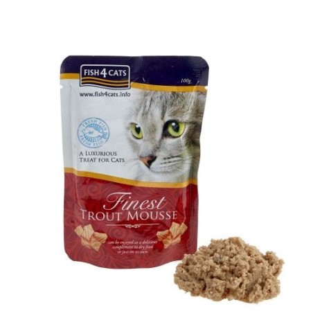 FISH4CATS MOUSSE TROTA GATTO 100G