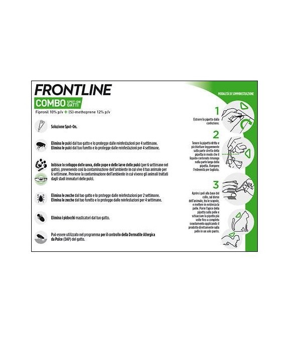 FRONTLINE COMBO SPOT-ON GATTINI E FURETTI 0,5ml