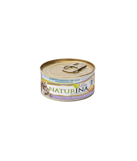 NATURINA ELITÉ GATTO TONNO CON POLLO GRIGLIATO 70 GR