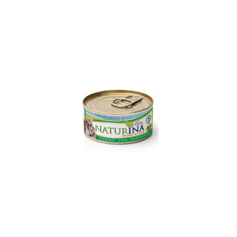 NATURINA ELITÉ GATTO TONNO CON VERDURINE 70 GR