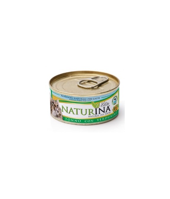 NATURINA ELITÉ GATTO TONNO CON VERDURINE 70 GR