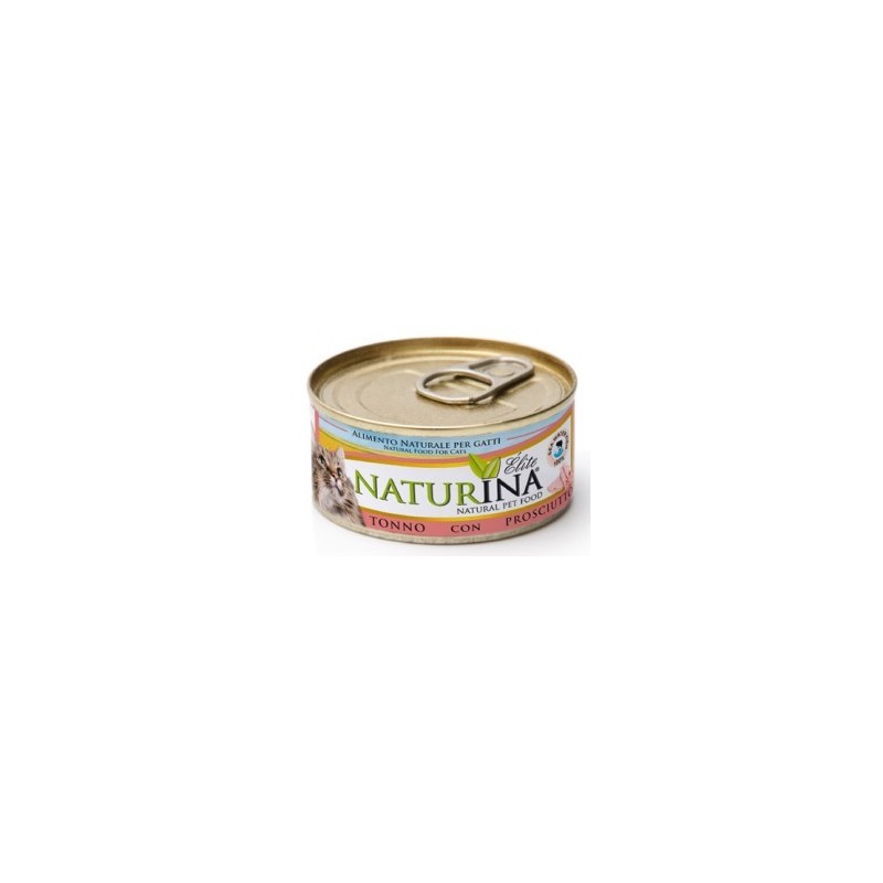 NATURINA ELITÉ GATTO TONNO PROSCIUTTO 70 GR