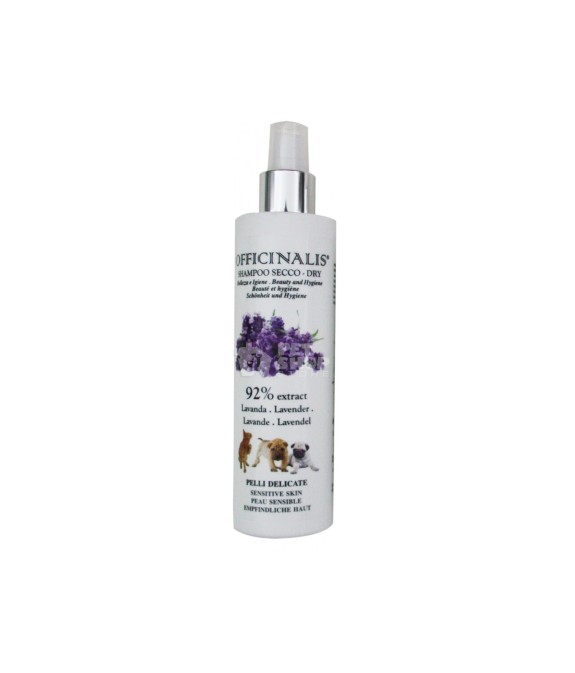 OFFICINALIS SHAMPOO SECCO ALLA LAVANDA PER CANI E GATTI 250 ML