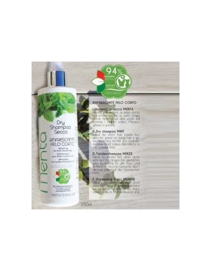 OFFICINALIS SHAMPOO SECCO MENTA 250ml