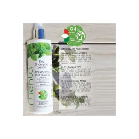 OFFICINALIS SHAMPOO SECCO MENTA 250ml