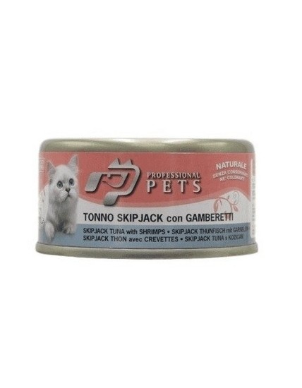 PROFESSIONAL PETS GATTO TONNO E GAMBERETTI 70 GR