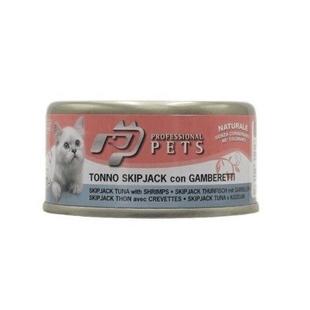 PROFESSIONAL PETS GATTO TONNO E GAMBERETTI 70 GR