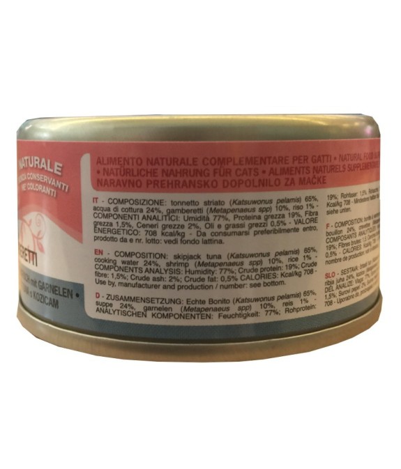 PROFESSIONAL PETS  GATTO TONNO E GAMBERETTI 70 GR