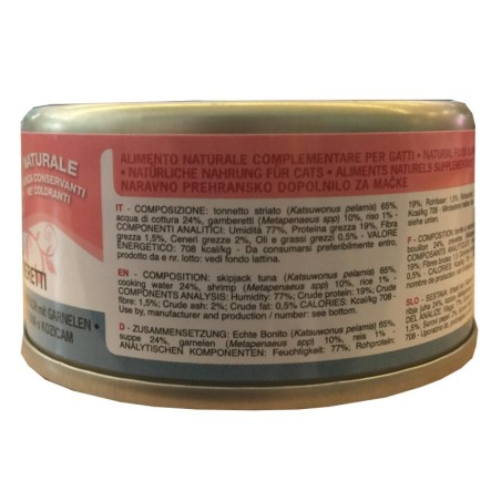 PROFESSIONAL PETS GATTO TONNO E GAMBERETTI 70 GR