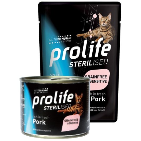 PROLIFE GATTO SENSITIVE MAIALE PATATE 85g