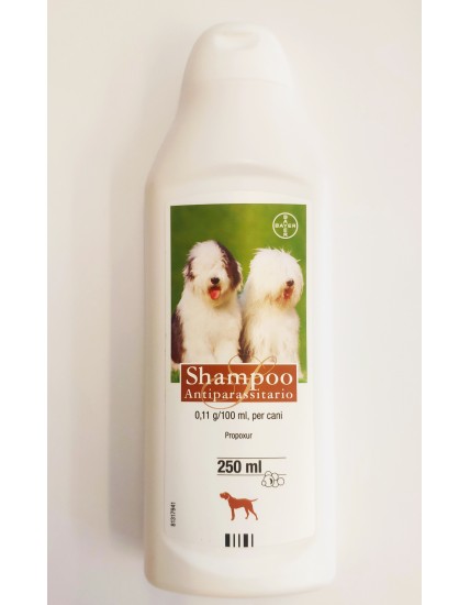 SHAMPOO ANTIPARASSITARIO PER CANI