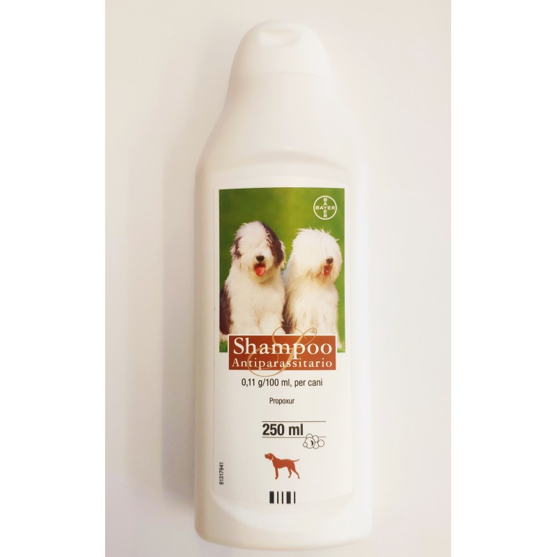 SHAMPOO ANTIPARASSITARIO PER CANI 250 ML