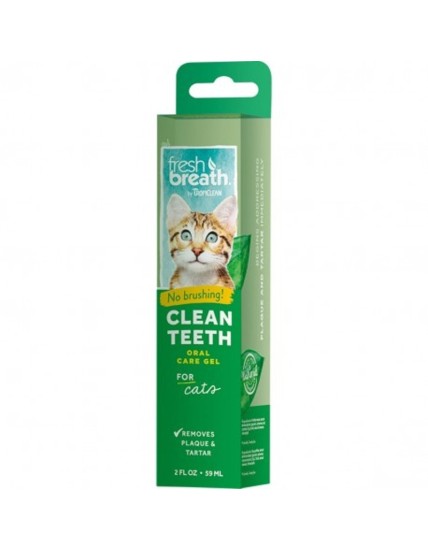 Tropiclean Cat Clean Teeth Gel 59ml