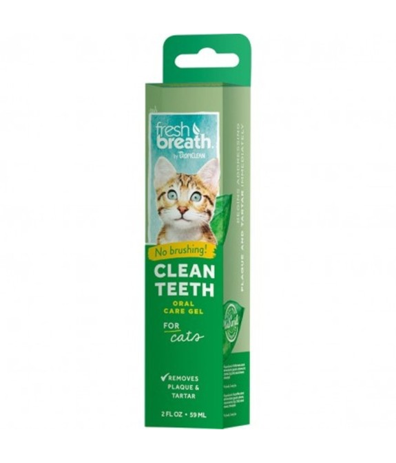 Tropiclean Cat Clean Teeth Gel 59ml