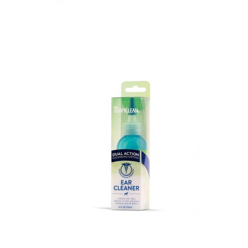 TropiClean Ear Cleaner - Pulitore Orecchie 118ml