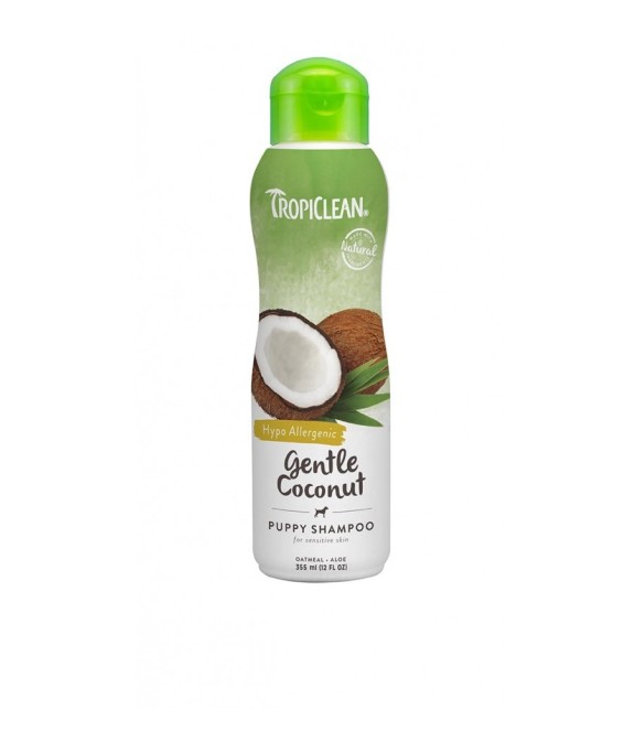 TROPICLEAN GENTLE COCONUT SHAMPOO PER CANI IPOALLERGENICO 355 ml