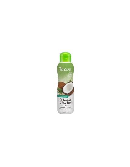 TROPICLEAN OATMEAL MEDICATED SHAMPOO PER CANI COCCO E AVENA 355 ml