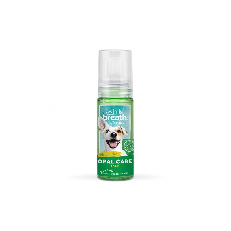 TROPICLEAN ORAL CARE MINT FOAM  133ml