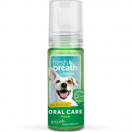 TROPICLEAN ORAL CARE MINT FOAM 133ml