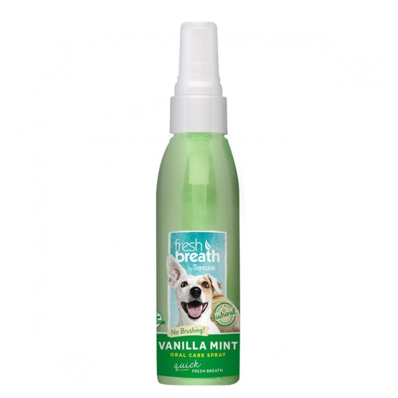 Tropiclean Vanilla Mint Oral Care Spray 118ml