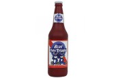 TUFFY SILLY SQUEAKER BEER BOTTLE BLUE CAT IN LATTICE