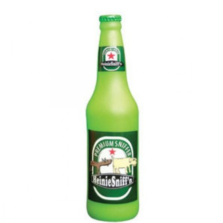 TUFFY SILLY SQUEAKER BEER BOTTLE HEINI SNIFF IN LATTICE