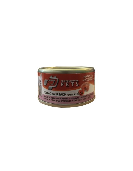 PROFESSIONAL PETS  GATTO TONNO SKIPJACK CON ZUCCA 70 GR