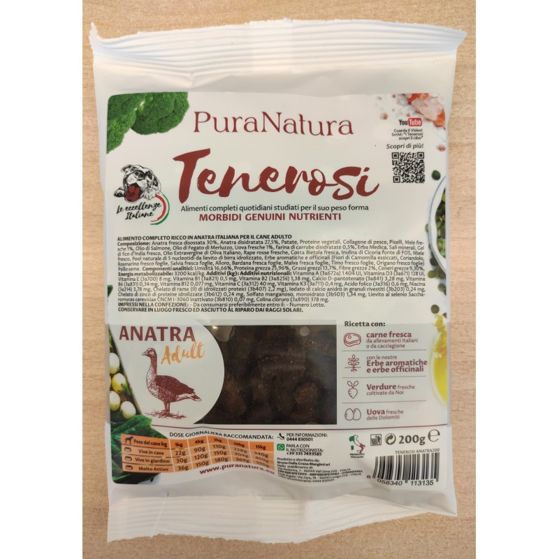 DALLA GRANA- TENEROSI- 200g- ADULT- ANATRA