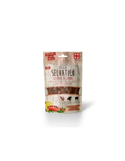 FERRIBIELLA OSSO SELVATICO VEGETALE SALMONE E LIMONE TG.S 120 GR