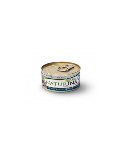 NATURINA ELITÉ GATTO TONNO CON MERLUZZO 70 GR