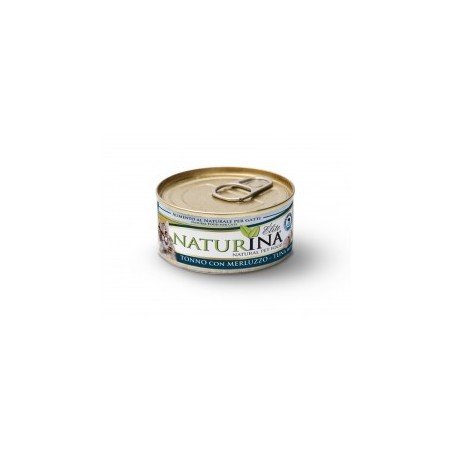 NATURINA ELITÉ GATTO TONNO CON MERLUZZO 70 GR