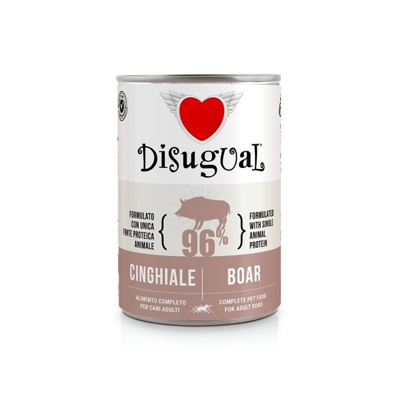 DISUGUAL - UMIDO MONOPROTEICO - CINGHIALE 400 GR