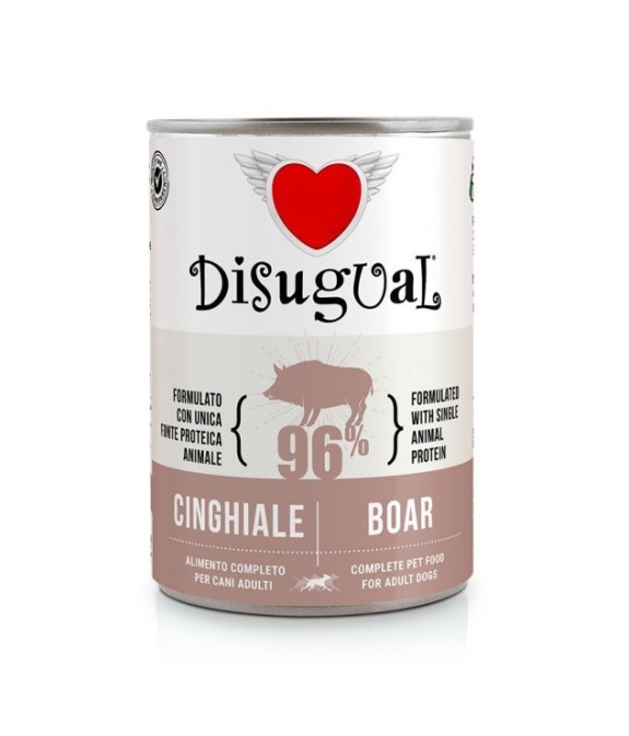 DISUGUAL - UMIDO MONOPROTEICO - CINGHIALE 400 GR