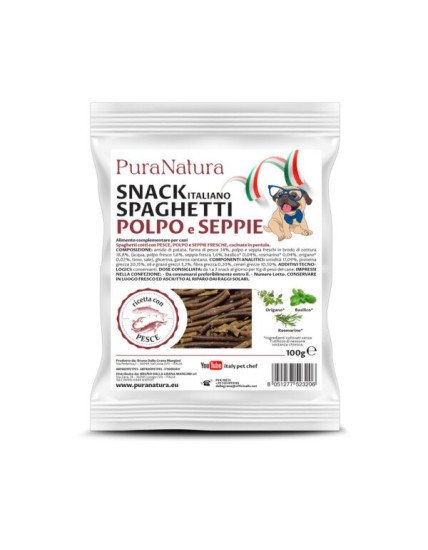 DALLA GRANA SNACK SPAGHETTI POLPO E SEPPIE