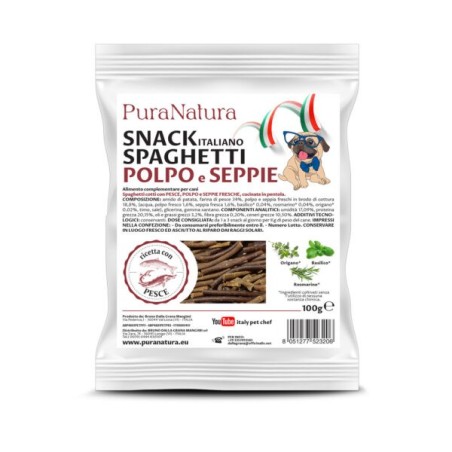 DALLA GRANA SNACK SPAGHETTI POLPO E SEPPIE